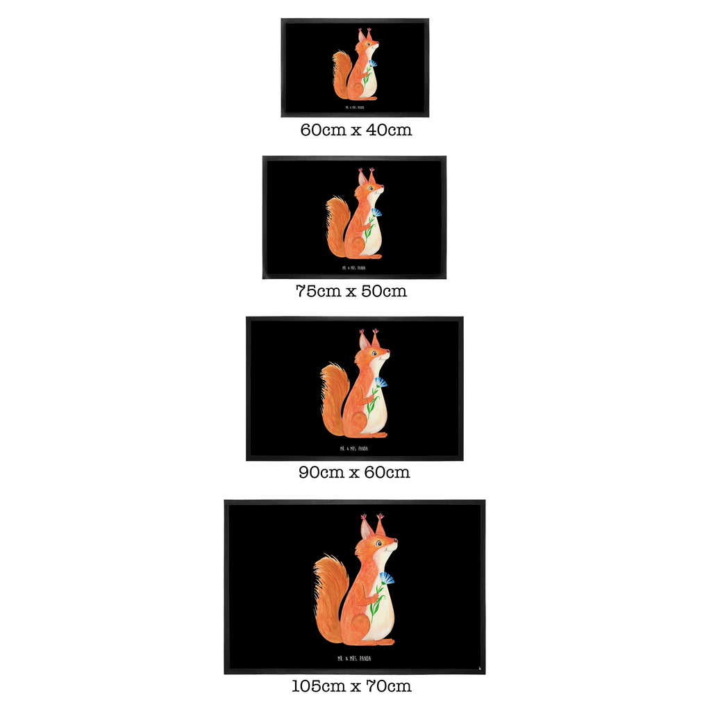 Fußmatte Eichhörnchen Blume Türvorleger, Schmutzmatte, Fußabtreter, Matte, Schmutzfänger, Fußabstreifer, Schmutzfangmatte, Türmatte, Motivfußmatte, Haustürmatte, Vorleger, Tiermotive, Gute Laune, lustige Sprüche, Tiere, Eichhörnchen, Eichhorn, Spruch positiv, Lachen, Spaß, Motivation Sprüche, Motivation Bilder, glücklich Spruch, Spruch Deko