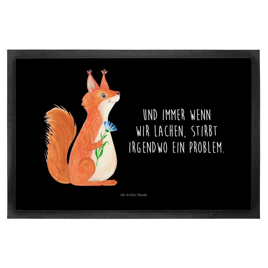 Fußmatte Eichhörnchen Blume Türvorleger, Schmutzmatte, Fußabtreter, Matte, Schmutzfänger, Fußabstreifer, Schmutzfangmatte, Türmatte, Motivfußmatte, Haustürmatte, Vorleger, Tiermotive, Gute Laune, lustige Sprüche, Tiere, Eichhörnchen, Eichhorn, Spruch positiv, Lachen, Spaß, Motivation Sprüche, Motivation Bilder, glücklich Spruch, Spruch Deko