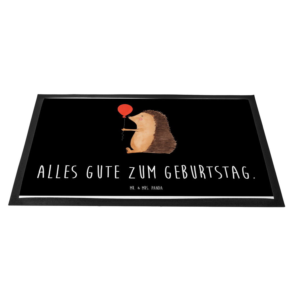Fußmatte Igel mit Luftballon Igel, Geburtstag, Herzlichen Glückwunsch, Glückwunsch, Geburtstagskind, Ballon, Happy Birthday Türvorleger, Schmutzmatte, Fußabtreter, Matte, Schmutzfänger, Fußabstreifer, Schmutzfangmatte, Türmatte, Motivfußmatte,  Haustürmatte, Vorleger  süße Tiermotive, gute Laune, lustige Sprüche, Tiere