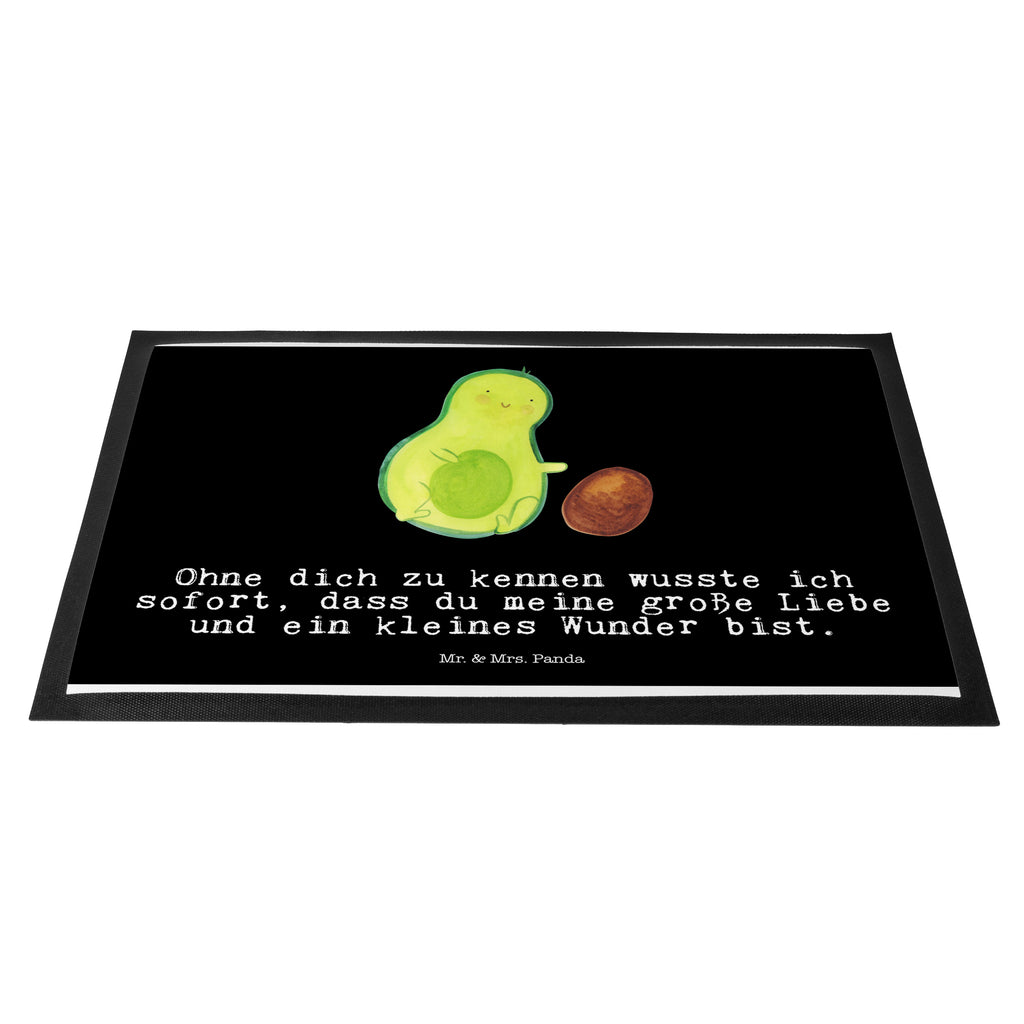 Fußmatte Avocado rollt Kern Avocado, Avocados,Schwanger, Geburt, Geburtstag, Säugling, Kind, erstes Kind, zur Geburt, Schwangerschaft, Babyparty, Baby, große Liebe, Liebe, Love Türvorleger, Schmutzmatte, Fußabtreter, Matte, Schmutzfänger, Fußabstreifer, Schmutzfangmatte, Türmatte, Motivfußmatte,  Haustürmatte, Vorleger  Avocado, Veggie, Vegan, Gesund