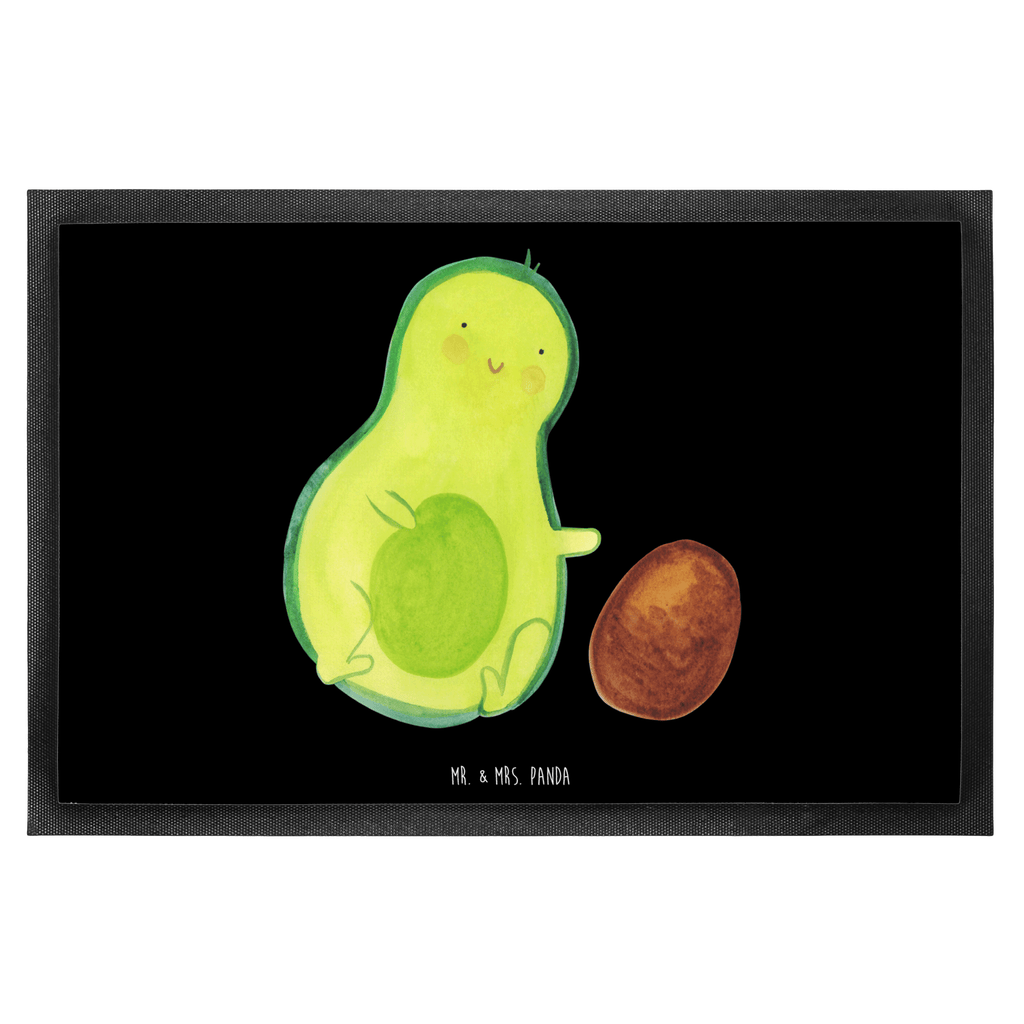 Fußmatte Avocado rollt Kern Avocado, Avocados,Schwanger, Geburt, Geburtstag, Säugling, Kind, erstes Kind, zur Geburt, Schwangerschaft, Babyparty, Baby, große Liebe, Liebe, Love Türvorleger, Schmutzmatte, Fußabtreter, Matte, Schmutzfänger, Fußabstreifer, Schmutzfangmatte, Türmatte, Motivfußmatte,  Haustürmatte, Vorleger  Avocado, Veggie, Vegan, Gesund