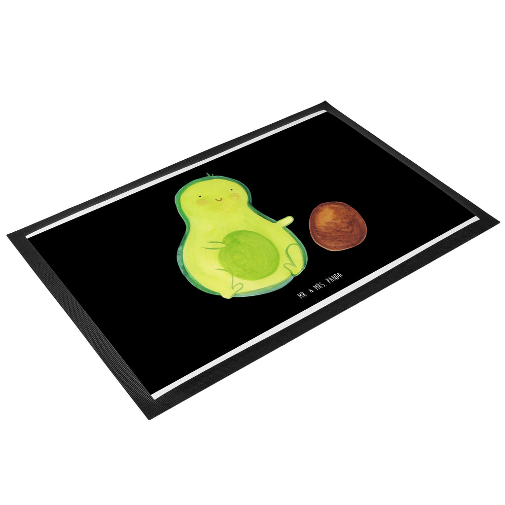 Fußmatte Avocado rollt Kern Avocado, Avocados,Schwanger, Geburt, Geburtstag, Säugling, Kind, erstes Kind, zur Geburt, Schwangerschaft, Babyparty, Baby, große Liebe, Liebe, Love Türvorleger, Schmutzmatte, Fußabtreter, Matte, Schmutzfänger, Fußabstreifer, Schmutzfangmatte, Türmatte, Motivfußmatte,  Haustürmatte, Vorleger  Avocado, Veggie, Vegan, Gesund