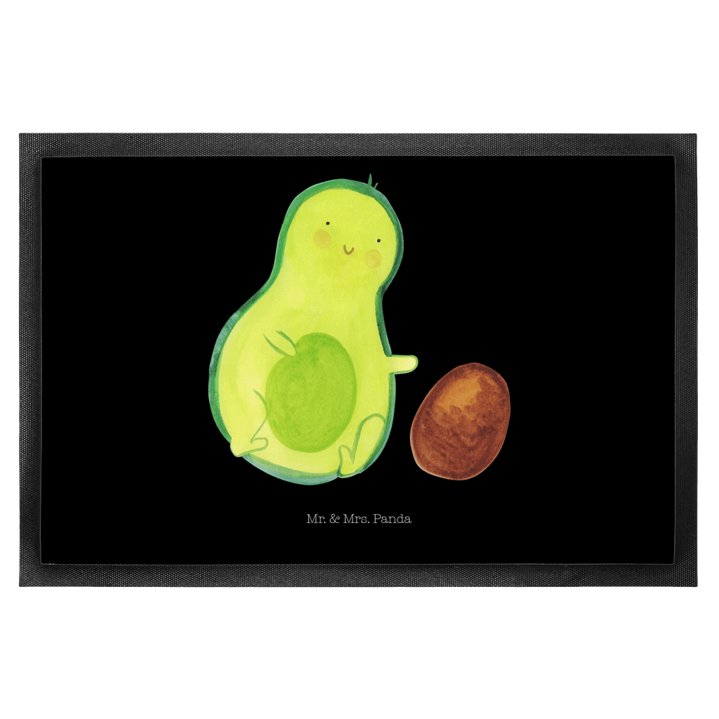 Fußmatte Avocado rollt Kern Avocado, Avocados,Schwanger, Geburt, Geburtstag, Säugling, Kind, erstes Kind, zur Geburt, Schwangerschaft, Babyparty, Baby, große Liebe, Liebe, Love Türvorleger, Schmutzmatte, Fußabtreter, Matte, Schmutzfänger, Fußabstreifer, Schmutzfangmatte, Türmatte, Motivfußmatte,  Haustürmatte, Vorleger  Avocado, Veggie, Vegan, Gesund