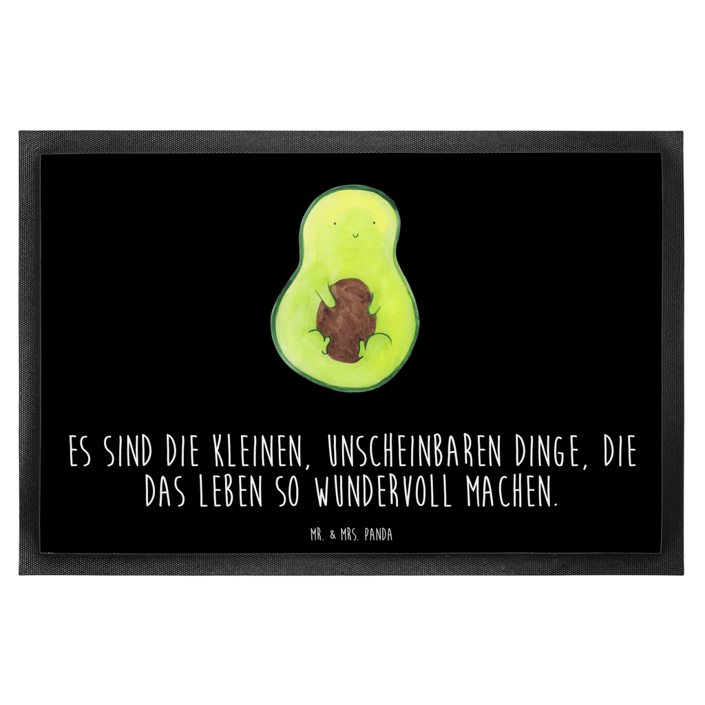 Fußmatte Avocado mit Kern Avocado, Avokado, Avocadokern, Kern, Pflanze, Spruch Leben  Türvorleger, Schmutzmatte, Fußabtreter, Matte, Schmutzfänger, Fußabstreifer, Schmutzfangmatte, Türmatte, Motivfußmatte,  Haustürmatte, Vorleger  Avocado, Veggie, Vegan, Gesund