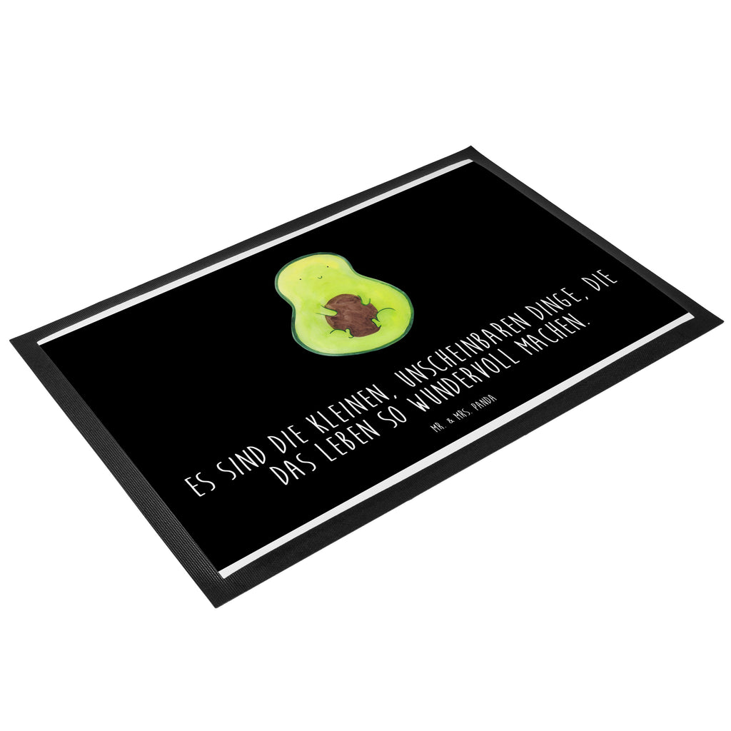 Fußmatte Avocado mit Kern Avocado, Avokado, Avocadokern, Kern, Pflanze, Spruch Leben  Türvorleger, Schmutzmatte, Fußabtreter, Matte, Schmutzfänger, Fußabstreifer, Schmutzfangmatte, Türmatte, Motivfußmatte,  Haustürmatte, Vorleger  Avocado, Veggie, Vegan, Gesund