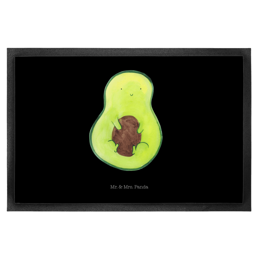 Fußmatte Avocado mit Kern Avocado, Avokado, Avocadokern, Kern, Pflanze, Spruch Leben  Türvorleger, Schmutzmatte, Fußabtreter, Matte, Schmutzfänger, Fußabstreifer, Schmutzfangmatte, Türmatte, Motivfußmatte,  Haustürmatte, Vorleger  Avocado, Veggie, Vegan, Gesund