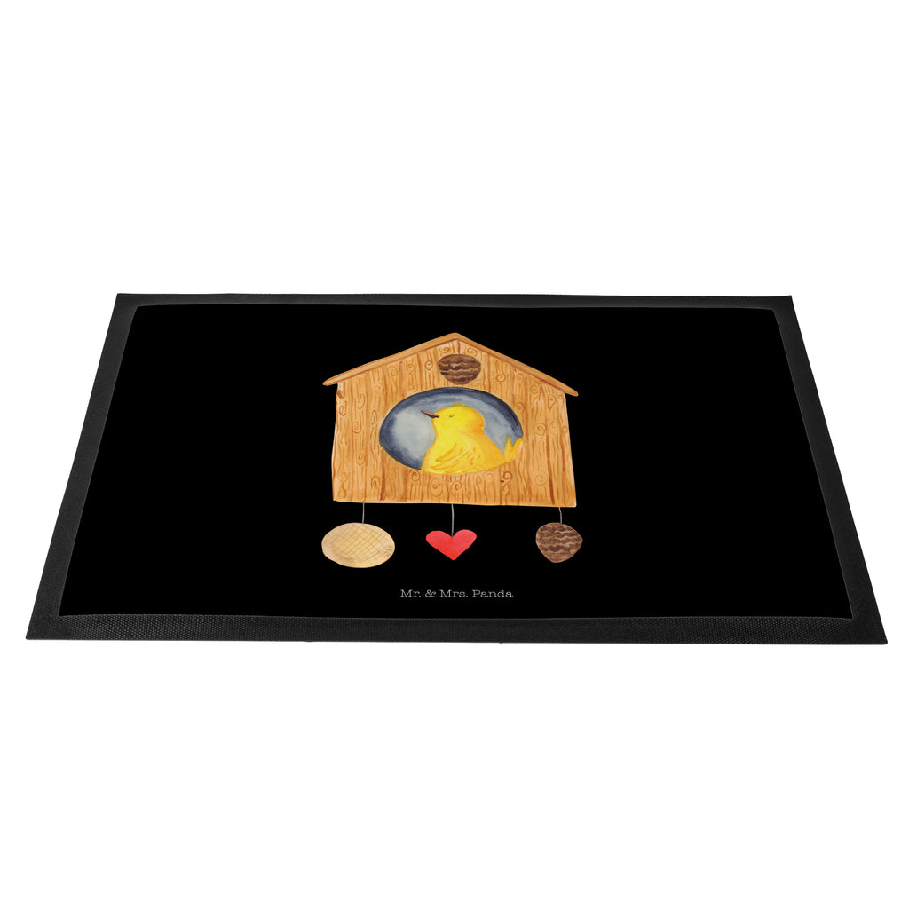 Fußmatte Vogelhaus sweet Home Vogelhaus, Vogel, Home sweet Home, Einzug, Umzug, Geschenk, Einzugsgeschenk, Hausbau, Haus Türvorleger, Schmutzmatte, Fußabtreter, Matte, Schmutzfänger, Fußabstreifer, Schmutzfangmatte, Türmatte, Motivfußmatte,  Haustürmatte, Vorleger  süße Tiermotive, gute Laune, lustige Sprüche, Tiere