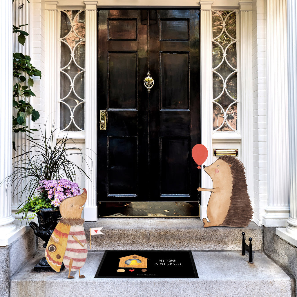 Fußmatte Vogelhaus Türvorleger, Schmutzmatte, Fußabtreter, Matte, Schmutzfänger, Fußabstreifer, Schmutzfangmatte, Türmatte, Motivfußmatte, Haustürmatte, Vorleger, Tiermotive, Gute Laune, lustige Sprüche, Tiere, Vogel, Vögel, Vogelhaus, Vogelhäuschen, Home sweet home, Zuhause, Nest, Eigenheim, Familie, Wohnung, Haus, unser Haus, Lieblingsort, Castle