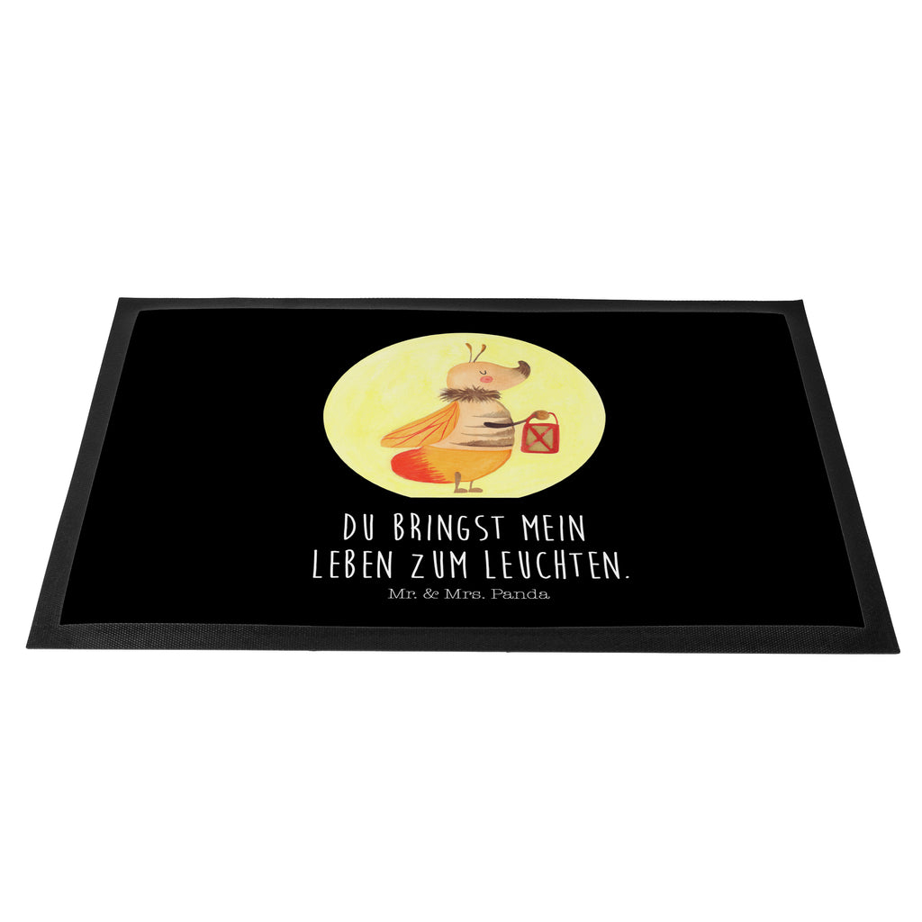 Fußmatte Glühwürmchen Glühwürmchen, Glühwurm, Falter, Liebe, Leuchten, magisch, Liebesbeweis, Lieblingsmensch, Verlobung, Heiratsantrag, Jahrestag, Liebesspruch Türvorleger, Schmutzmatte, Fußabtreter, Matte, Schmutzfänger, Fußabstreifer, Schmutzfangmatte, Türmatte, Motivfußmatte,  Haustürmatte, Vorleger  süße Tiermotive, gute Laune, lustige Sprüche, Tiere