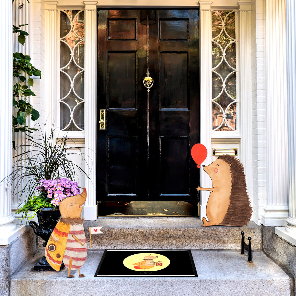 Fußmatte Glühwürmchen Glühwürmchen, Glühwurm, Falter, Liebe, Leuchten, magisch, Liebesbeweis, Lieblingsmensch, Verlobung, Heiratsantrag, Jahrestag, Liebesspruch Türvorleger, Schmutzmatte, Fußabtreter, Matte, Schmutzfänger, Fußabstreifer, Schmutzfangmatte, Türmatte, Motivfußmatte,  Haustürmatte, Vorleger  süße Tiermotive, gute Laune, lustige Sprüche, Tiere