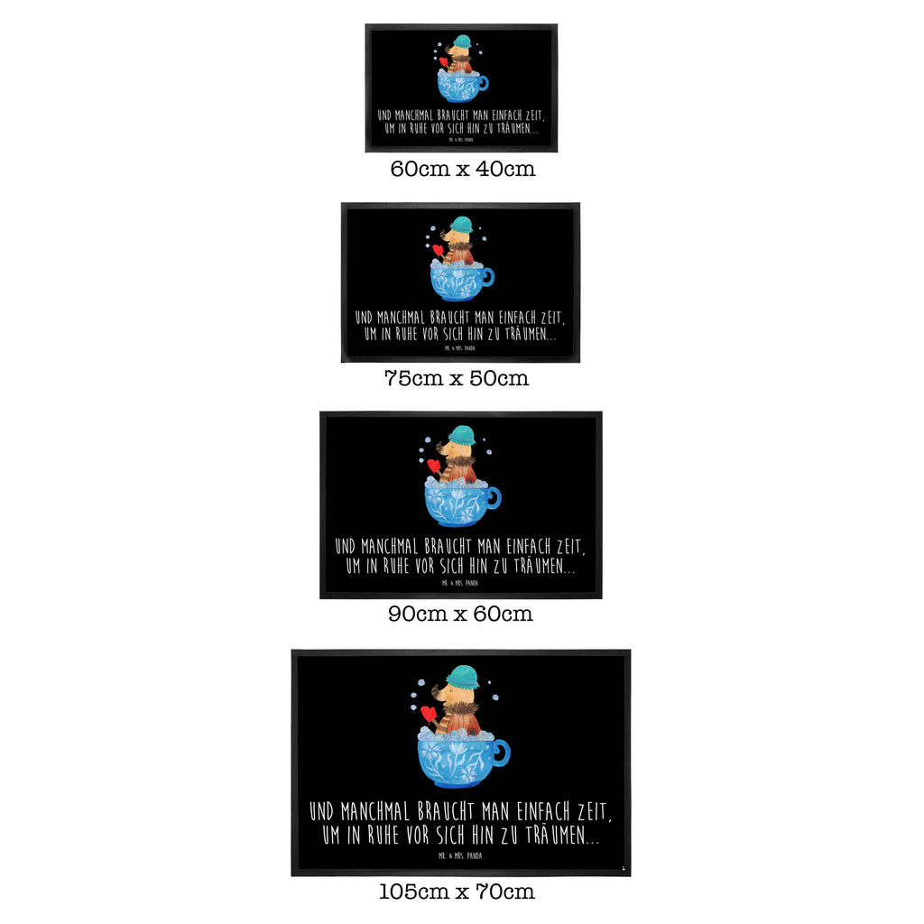 Fußmatte Nachtfalter Schaumbad Nachtfalter, Schaumbad, Badezimmer, Bad, WC, Badezimmerdeko, Baden, Tasse, Träumen, verträumt, Ziele, Zeitmanagement Türvorleger, Schmutzmatte, Fußabtreter, Matte, Schmutzfänger, Fußabstreifer, Schmutzfangmatte, Türmatte, Motivfußmatte,  Haustürmatte, Vorleger  süße Tiermotive, gute Laune, lustige Sprüche, Tiere