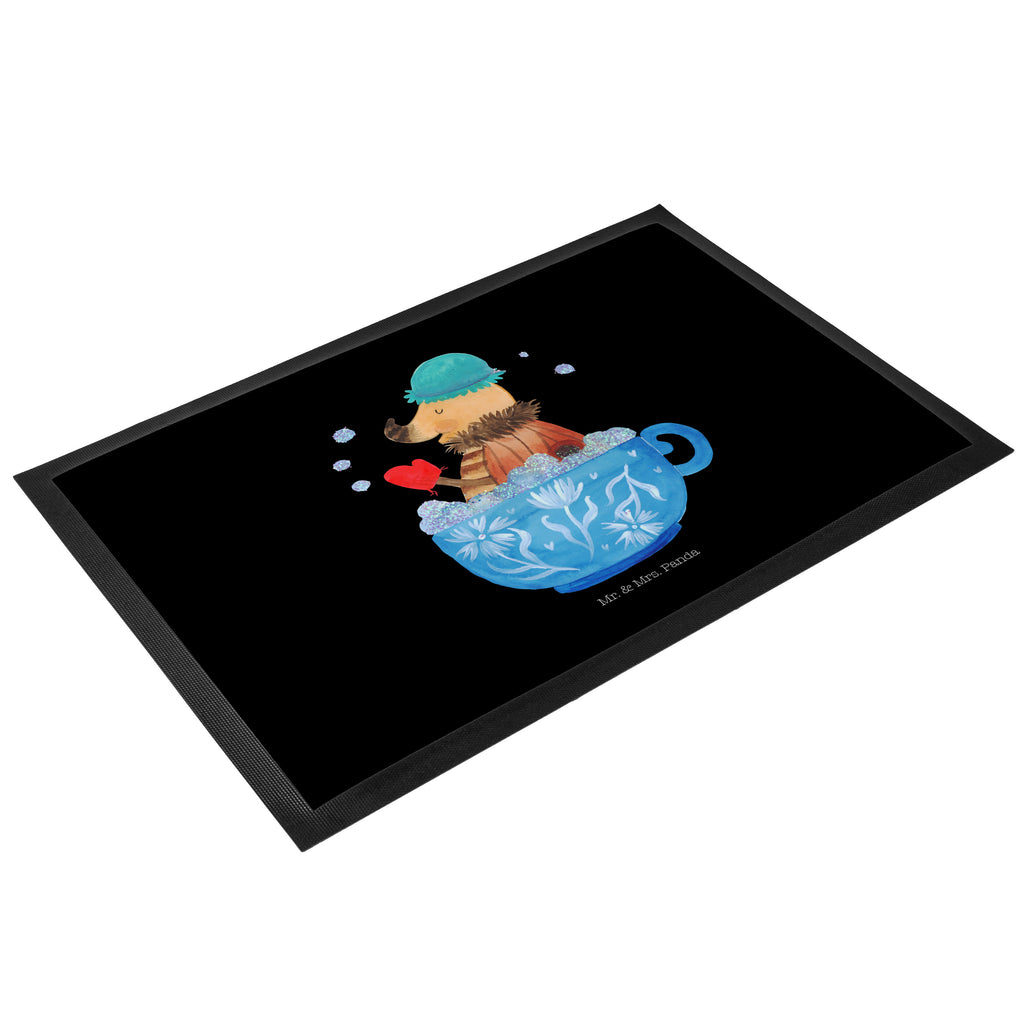 Fußmatte Nachtfalter Schaumbad Nachtfalter, Schaumbad, Badezimmer, Bad, WC, Badezimmerdeko, Baden, Tasse, Träumen, verträumt, Ziele, Zeitmanagement Türvorleger, Schmutzmatte, Fußabtreter, Matte, Schmutzfänger, Fußabstreifer, Schmutzfangmatte, Türmatte, Motivfußmatte,  Haustürmatte, Vorleger  süße Tiermotive, gute Laune, lustige Sprüche, Tiere