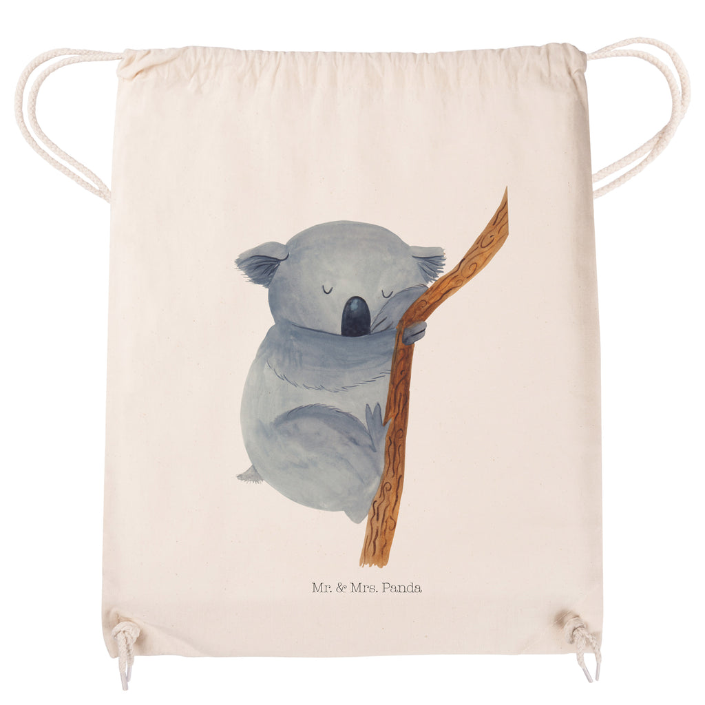 Sportbeutel Koalabär Turnbeutel, Beutel, Sporttasche, Tasche, Stoffbeutel, Tiermotive, Gute Laune, lustige Sprüche, Tiere, Koala, träumen, Traum, schlafen, Schlafzimmer, Traumland, Bär, Koalabär