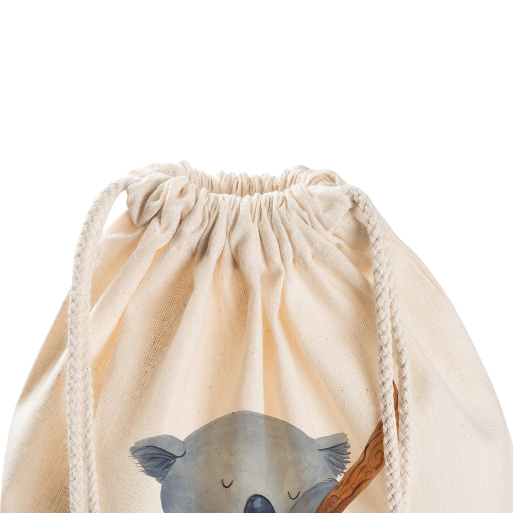 Sportbeutel Koalabär Turnbeutel, Beutel, Sporttasche, Tasche, Stoffbeutel, Tiermotive, Gute Laune, lustige Sprüche, Tiere, Koala, träumen, Traum, schlafen, Schlafzimmer, Traumland, Bär, Koalabär