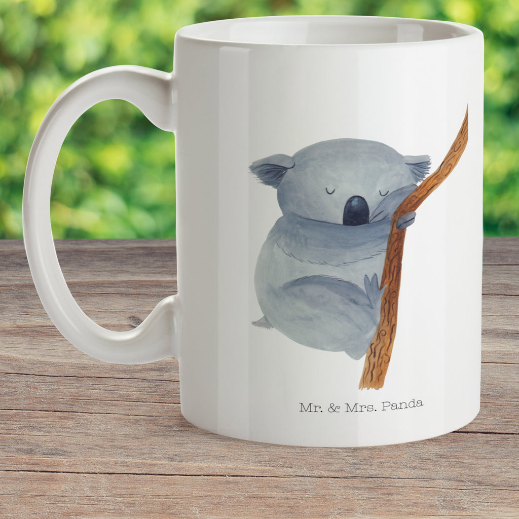 Kindertasse Koalabär Kunststoff Tasse, Kindergarten, Tasse, Trinkbecher, Camping Becher, Kaffeetasse, Kunststoffbecher, Kindergartenbecher, Outdoorgeschirr, Kunststoffgeschirr, Reisebecher, Reisetasse, Kinderbecher, Tiermotive, Gute Laune, lustige Sprüche, Tiere, Koala, träumen, Traum, schlafen, Schlafzimmer, Traumland, Bär, Koalabär