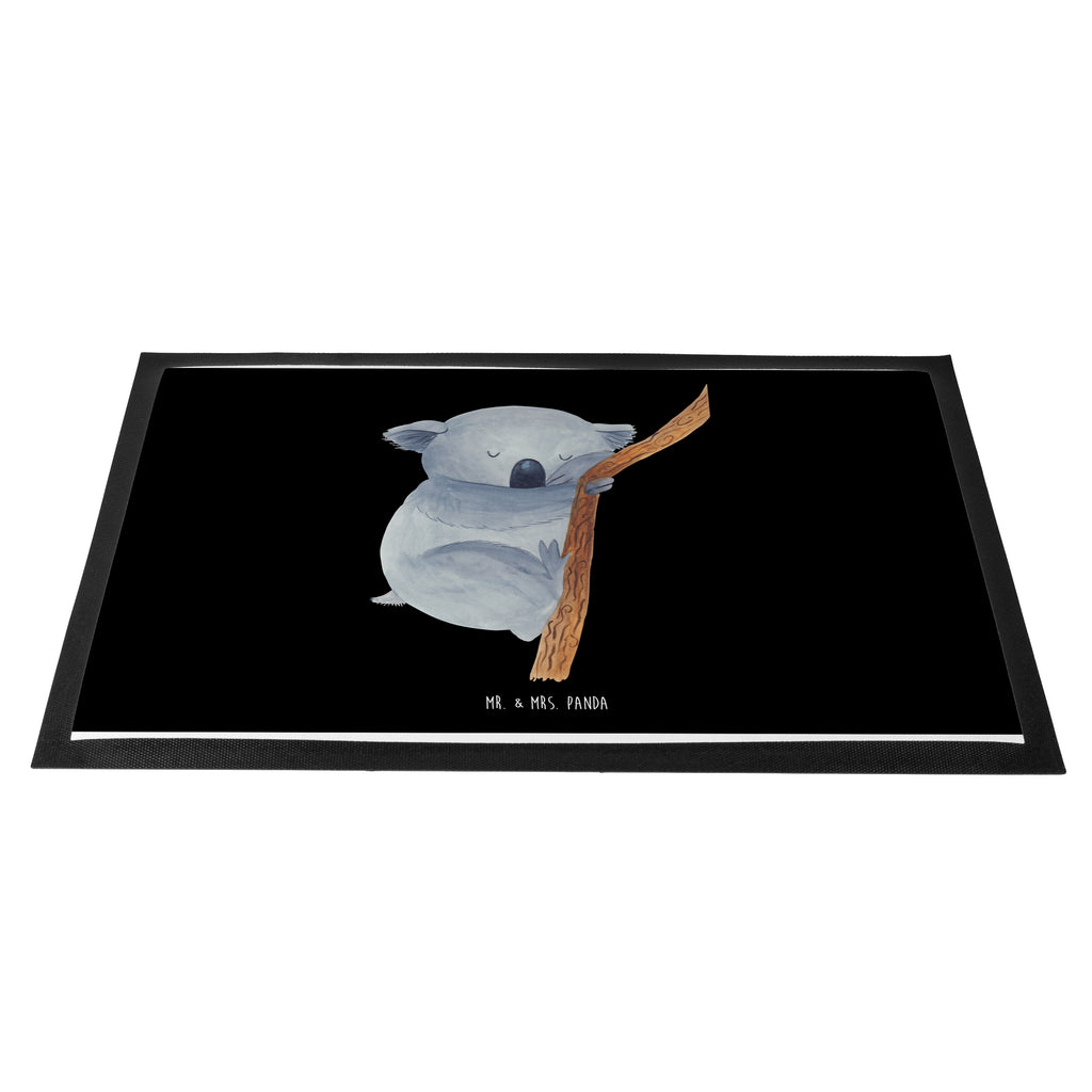 Fußmatte Koalabär Koala, träumen, Traum, schlafen, Schlafzimmer, Traumland, Bär, Koalabär Türvorleger, Schmutzmatte, Fußabtreter, Matte, Schmutzfänger, Fußabstreifer, Schmutzfangmatte, Türmatte, Motivfußmatte,  Haustürmatte, Vorleger  süße Tiermotive, gute Laune, lustige Sprüche, Tiere