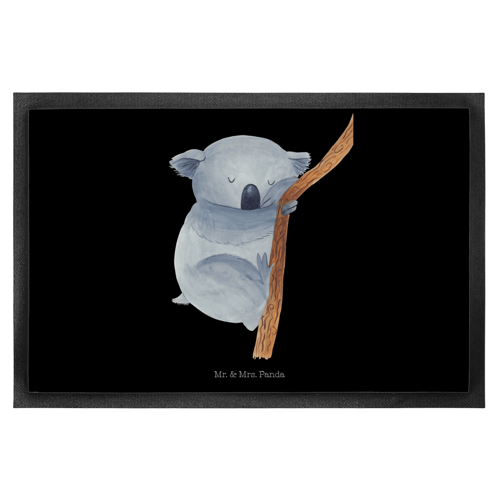 Fußmatte Koalabär Koala, träumen, Traum, schlafen, Schlafzimmer, Traumland, Bär, Koalabär Türvorleger, Schmutzmatte, Fußabtreter, Matte, Schmutzfänger, Fußabstreifer, Schmutzfangmatte, Türmatte, Motivfußmatte,  Haustürmatte, Vorleger  süße Tiermotive, gute Laune, lustige Sprüche, Tiere