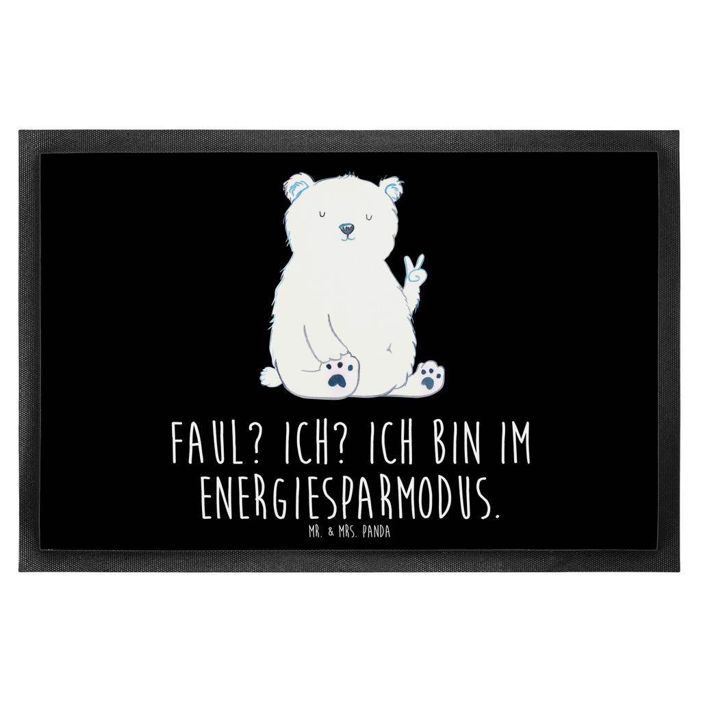 Fußmatte Eisbär Faul Eisbär, Bär, Nordpol, Faul, Entspannen, Relaxen, Büro, Arbeit, Bürojob, Arbeitsplatz, Homeoffice, Türvorleger, Schmutzmatte, Fußabtreter, Matte, Schmutzfänger, Fußabstreifer, Schmutzfangmatte, Türmatte, Motivfußmatte,  Haustürmatte, Vorleger  Bär, Teddy, Teddybär