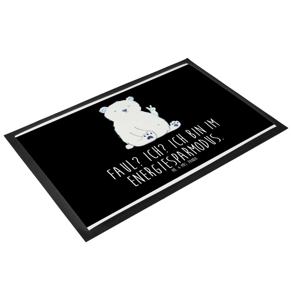 Fußmatte Eisbär Faul Eisbär, Bär, Nordpol, Faul, Entspannen, Relaxen, Büro, Arbeit, Bürojob, Arbeitsplatz, Homeoffice, Türvorleger, Schmutzmatte, Fußabtreter, Matte, Schmutzfänger, Fußabstreifer, Schmutzfangmatte, Türmatte, Motivfußmatte,  Haustürmatte, Vorleger  Bär, Teddy, Teddybär