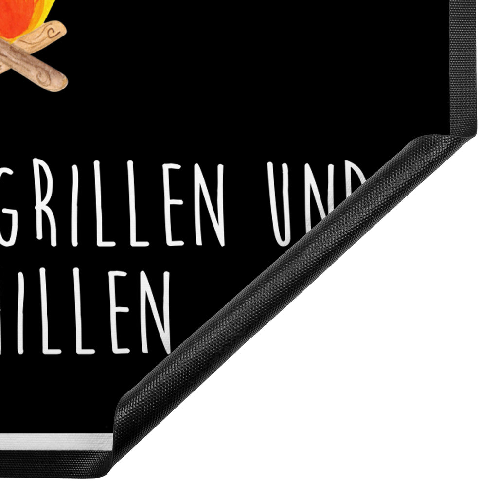 Fußmatte Igel grillt Türvorleger, Schmutzmatte, Fußabtreter, Matte, Schmutzfänger, Fußabstreifer, Schmutzfangmatte, Türmatte, Motivfußmatte, Haustürmatte, Vorleger, Tiermotive, Gute Laune, lustige Sprüche, Tiere, Igel, Grillen, Ziele, Motivation, arbeitslos, Sinn des Lebens, Spruch