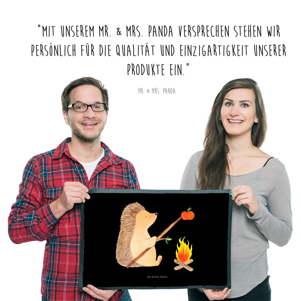 Fußmatte Igel grillt Türvorleger, Schmutzmatte, Fußabtreter, Matte, Schmutzfänger, Fußabstreifer, Schmutzfangmatte, Türmatte, Motivfußmatte, Haustürmatte, Vorleger, Tiermotive, Gute Laune, lustige Sprüche, Tiere, Igel, Grillen, Ziele, Motivation, arbeitslos, Sinn des Lebens, Spruch