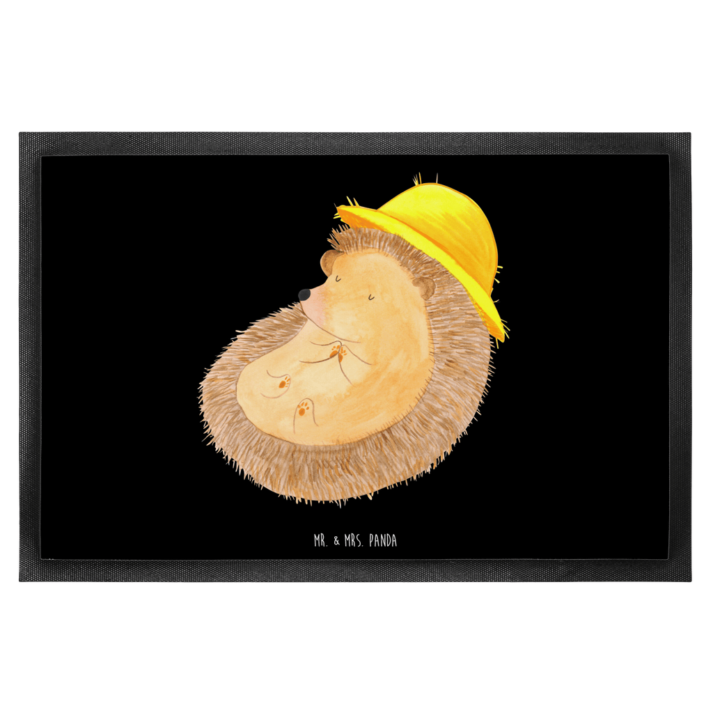 Fußmatte Igel betet Igel, Igel mit Hut, Sonnenhut, Gott, Amen, beten, Leben, Dankbarkeit, Dankbar sein, dankbar, genießen Türvorleger, Schmutzmatte, Fußabtreter, Matte, Schmutzfänger, Fußabstreifer, Schmutzfangmatte, Türmatte, Motivfußmatte,  Haustürmatte, Vorleger  süße Tiermotive, gute Laune, lustige Sprüche, Tiere