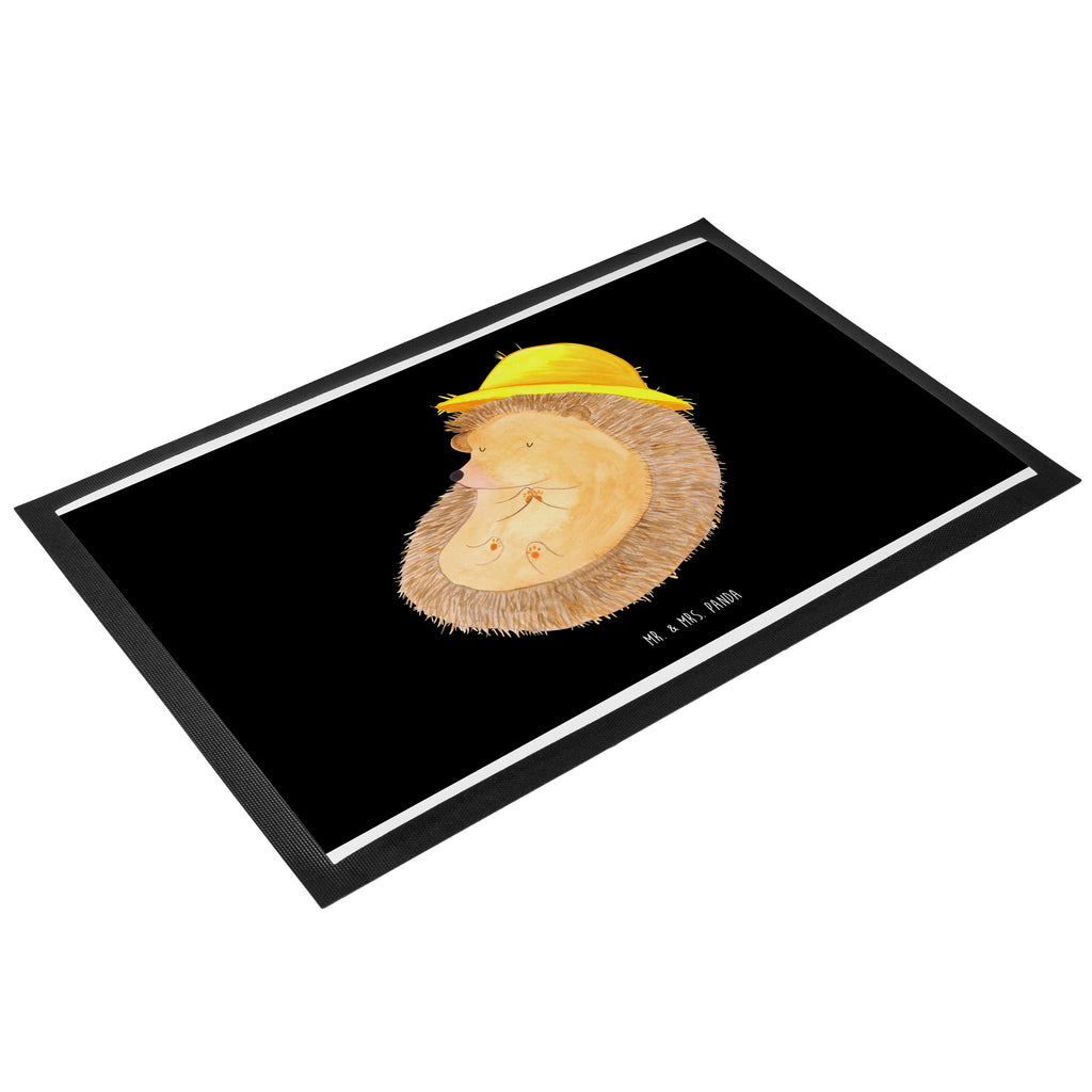 Fußmatte Igel betet Igel, Igel mit Hut, Sonnenhut, Gott, Amen, beten, Leben, Dankbarkeit, Dankbar sein, dankbar, genießen Türvorleger, Schmutzmatte, Fußabtreter, Matte, Schmutzfänger, Fußabstreifer, Schmutzfangmatte, Türmatte, Motivfußmatte,  Haustürmatte, Vorleger  süße Tiermotive, gute Laune, lustige Sprüche, Tiere