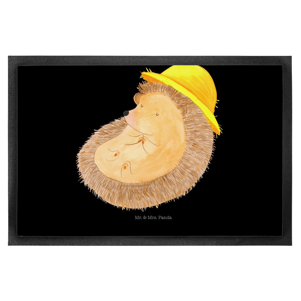 Fußmatte Igel betet Igel, Igel mit Hut, Sonnenhut, Gott, Amen, beten, Leben, Dankbarkeit, Dankbar sein, dankbar, genießen Türvorleger, Schmutzmatte, Fußabtreter, Matte, Schmutzfänger, Fußabstreifer, Schmutzfangmatte, Türmatte, Motivfußmatte,  Haustürmatte, Vorleger  süße Tiermotive, gute Laune, lustige Sprüche, Tiere