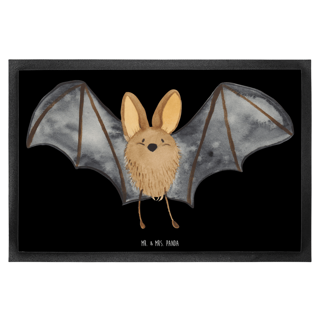 Fußmatte Fledermaus Flügel  Türvorleger, Schmutzmatte, Fußabtreter, Matte, Schmutzfänger, Fußabstreifer, Schmutzfangmatte, Türmatte, Motivfußmatte,  Haustürmatte, Vorleger  süße Tiermotive, gute Laune, lustige Sprüche, Tiere