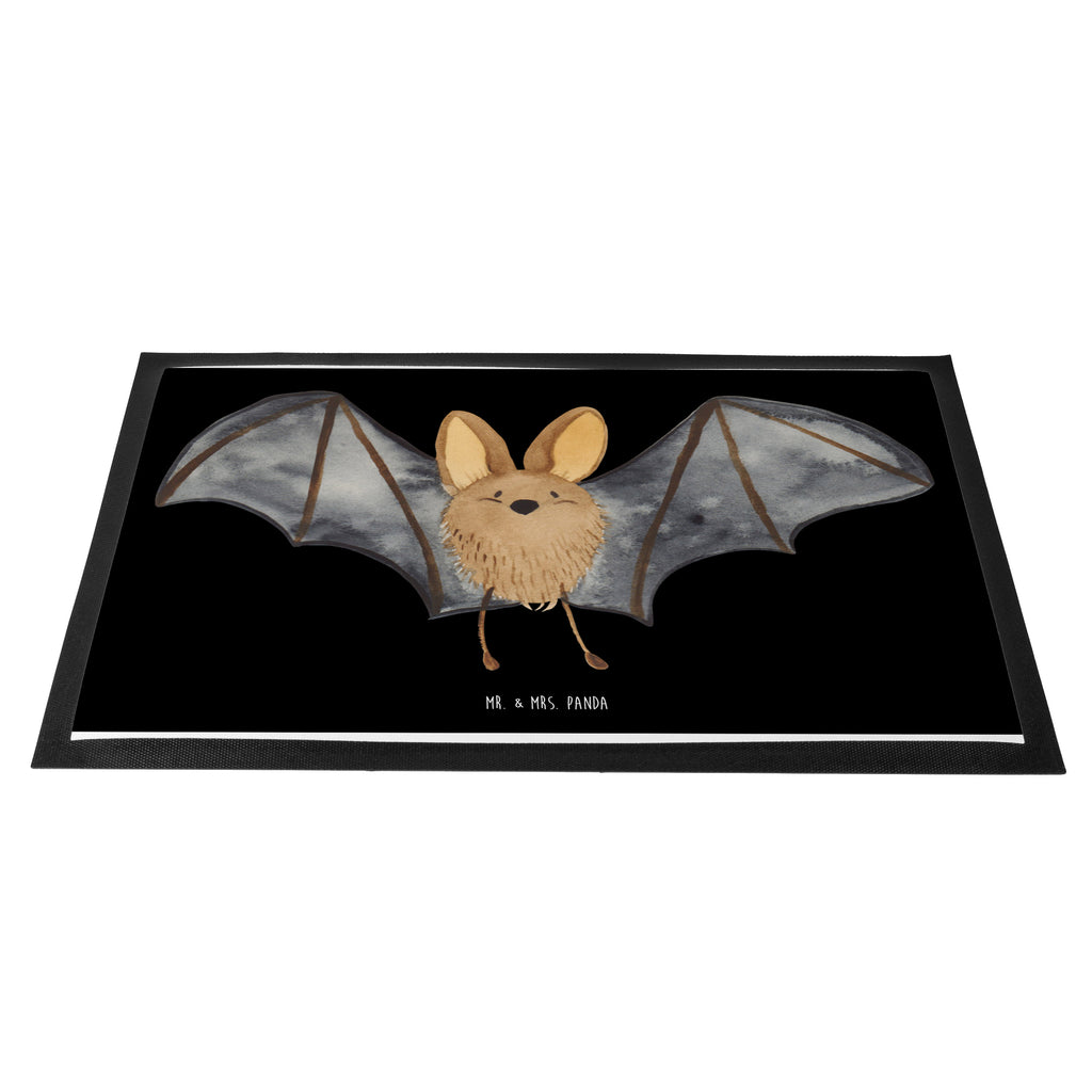 Fußmatte Fledermaus Flügel  Türvorleger, Schmutzmatte, Fußabtreter, Matte, Schmutzfänger, Fußabstreifer, Schmutzfangmatte, Türmatte, Motivfußmatte,  Haustürmatte, Vorleger  süße Tiermotive, gute Laune, lustige Sprüche, Tiere