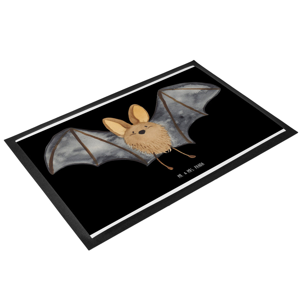 Fußmatte Fledermaus Flügel  Türvorleger, Schmutzmatte, Fußabtreter, Matte, Schmutzfänger, Fußabstreifer, Schmutzfangmatte, Türmatte, Motivfußmatte,  Haustürmatte, Vorleger  süße Tiermotive, gute Laune, lustige Sprüche, Tiere