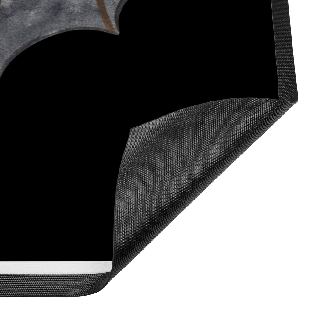 Fußmatte Fledermaus Flügel  Türvorleger, Schmutzmatte, Fußabtreter, Matte, Schmutzfänger, Fußabstreifer, Schmutzfangmatte, Türmatte, Motivfußmatte,  Haustürmatte, Vorleger  süße Tiermotive, gute Laune, lustige Sprüche, Tiere