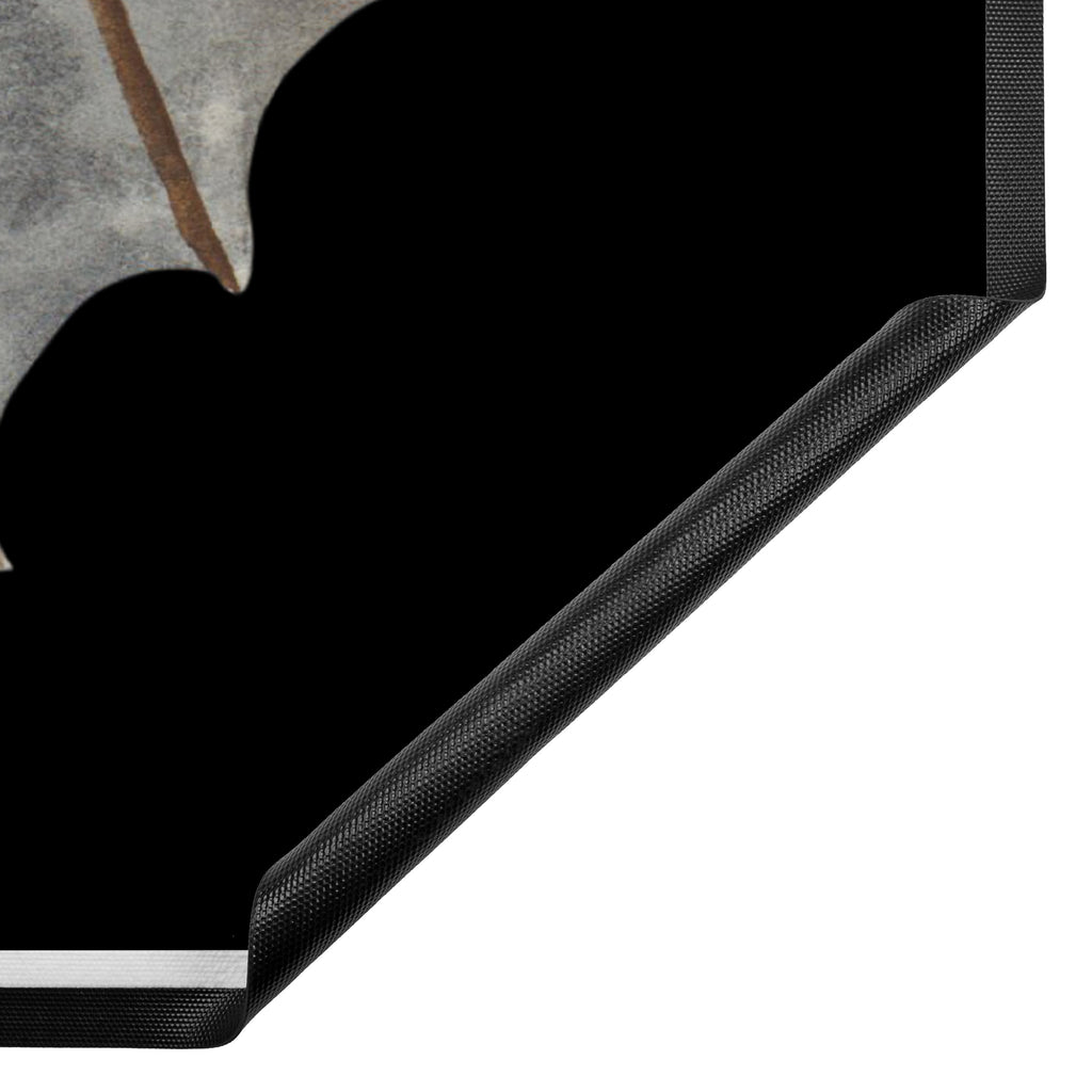 Fußmatte Fledermaus sitzend Fledermaus, Fledermäuse, Motivation, entspannen Türvorleger, Schmutzmatte, Fußabtreter, Matte, Schmutzfänger, Fußabstreifer, Schmutzfangmatte, Türmatte, Motivfußmatte,  Haustürmatte, Vorleger  süße Tiermotive, gute Laune, lustige Sprüche, Tiere