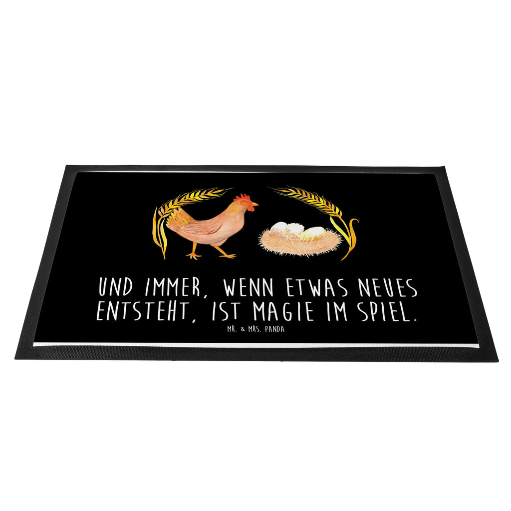 Fußmatte Huhn stolz Hahn, Henne, Hühner, Eier, Bauernhof, Hof, Landleben, Motivation, Geburt, Magie, Spruch, Schwangerschaft Türvorleger, Schmutzmatte, Fußabtreter, Matte, Schmutzfänger, Fußabstreifer, Schmutzfangmatte, Türmatte, Motivfußmatte,  Haustürmatte, Vorleger  Bauernhof, Hoftiere, Landwirt, Landwirtin