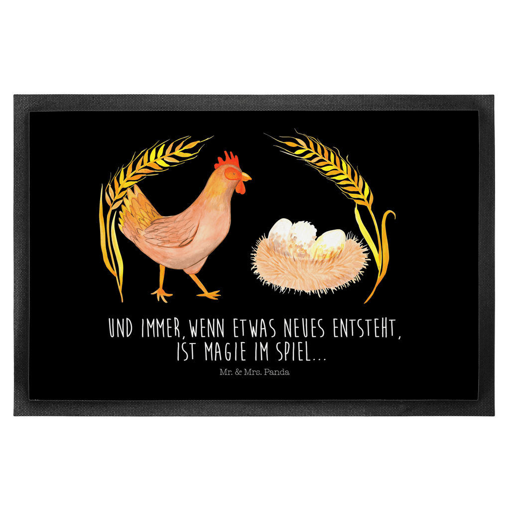 Fußmatte Huhn stolz Hahn, Henne, Hühner, Eier, Bauernhof, Hof, Landleben, Motivation, Geburt, Magie, Spruch, Schwangerschaft Türvorleger, Schmutzmatte, Fußabtreter, Matte, Schmutzfänger, Fußabstreifer, Schmutzfangmatte, Türmatte, Motivfußmatte,  Haustürmatte, Vorleger  Bauernhof, Hoftiere, Landwirt, Landwirtin
