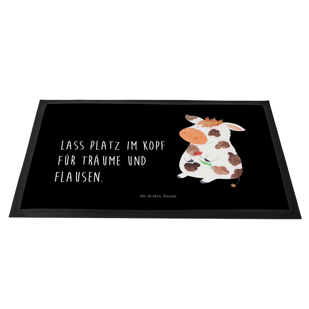 Fußmatte Kuh Kuh, Kühe, Träume, Flausen, Spruch, Magie, Motivtion, Bauernhof, Hof, Milch, Milchkuh	 Türvorleger, Schmutzmatte, Fußabtreter, Matte, Schmutzfänger, Fußabstreifer, Schmutzfangmatte, Türmatte, Motivfußmatte,  Haustürmatte, Vorleger  Bauernhof, Hoftiere, Landwirt, Landwirtin