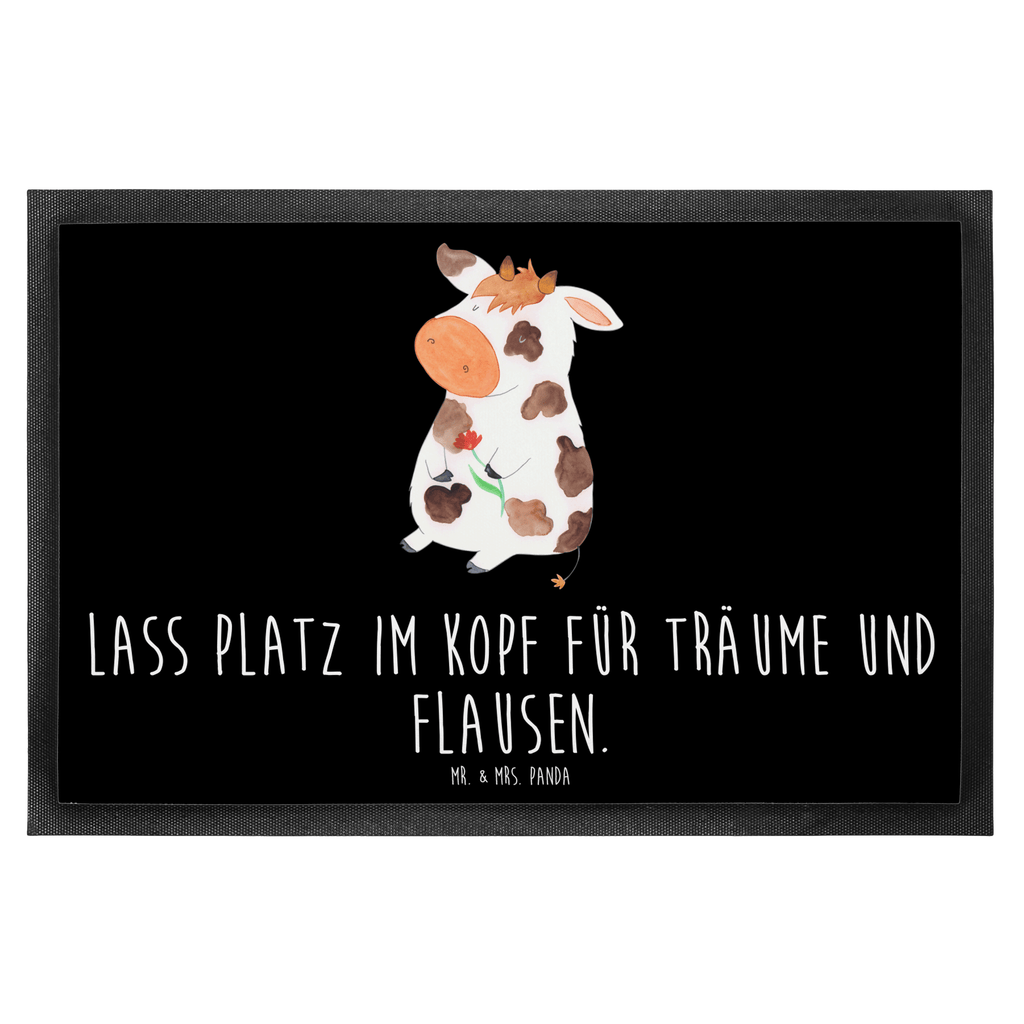 Fußmatte Kuh Kuh, Kühe, Träume, Flausen, Spruch, Magie, Motivtion, Bauernhof, Hof, Milch, Milchkuh	 Türvorleger, Schmutzmatte, Fußabtreter, Matte, Schmutzfänger, Fußabstreifer, Schmutzfangmatte, Türmatte, Motivfußmatte,  Haustürmatte, Vorleger  Bauernhof, Hoftiere, Landwirt, Landwirtin