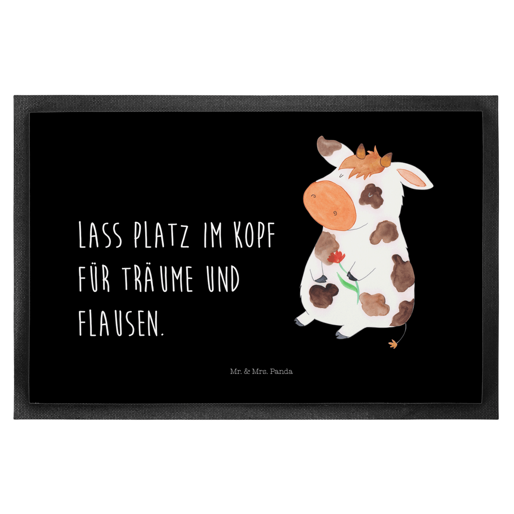 Fußmatte Kuh Kuh, Kühe, Träume, Flausen, Spruch, Magie, Motivtion, Bauernhof, Hof, Milch, Milchkuh	 Türvorleger, Schmutzmatte, Fußabtreter, Matte, Schmutzfänger, Fußabstreifer, Schmutzfangmatte, Türmatte, Motivfußmatte,  Haustürmatte, Vorleger  Bauernhof, Hoftiere, Landwirt, Landwirtin