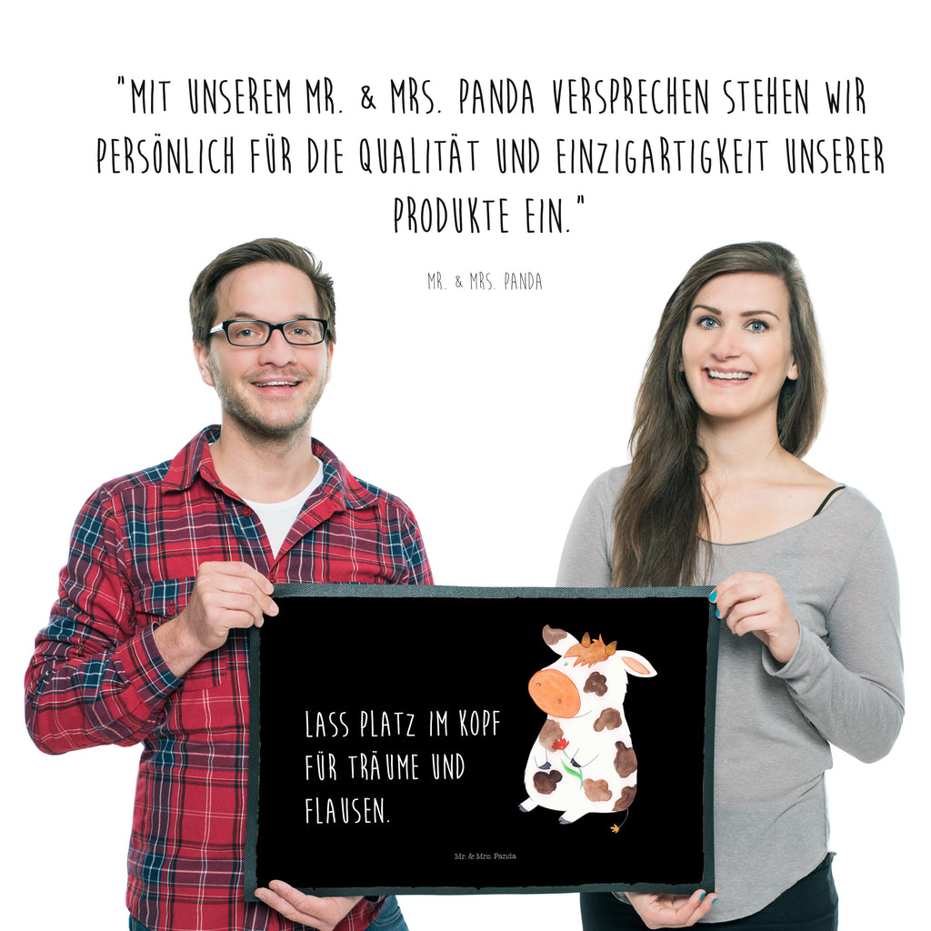 Fußmatte Kuh Kuh, Kühe, Träume, Flausen, Spruch, Magie, Motivtion, Bauernhof, Hof, Milch, Milchkuh	 Türvorleger, Schmutzmatte, Fußabtreter, Matte, Schmutzfänger, Fußabstreifer, Schmutzfangmatte, Türmatte, Motivfußmatte,  Haustürmatte, Vorleger  Bauernhof, Hoftiere, Landwirt, Landwirtin