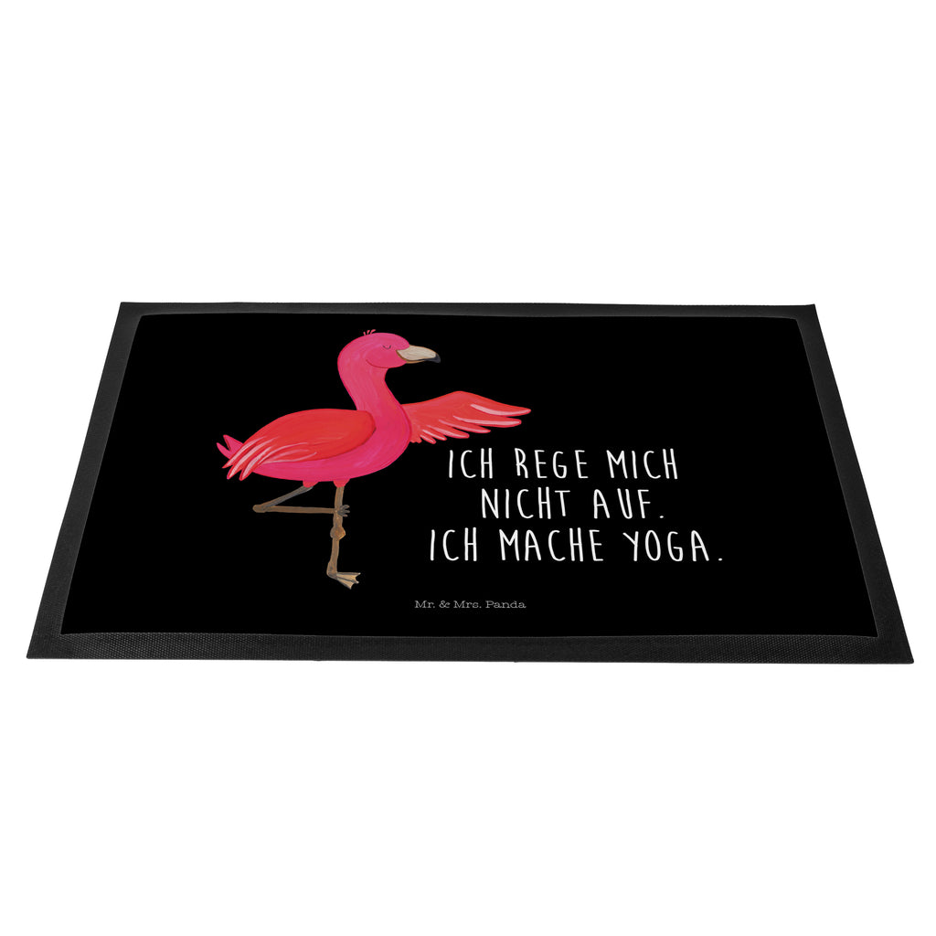 Fußmatte Flamingo Yoga Flamingo, Vogel, Yoga, Namaste, Achtsamkeit, Yoga-Übung, Entspannung, Ärger, Aufregen, Tiefenentspannung Türvorleger, Schmutzmatte, Fußabtreter, Matte, Schmutzfänger, Fußabstreifer, Schmutzfangmatte, Türmatte, Motivfußmatte,  Haustürmatte, Vorleger  Flamingo