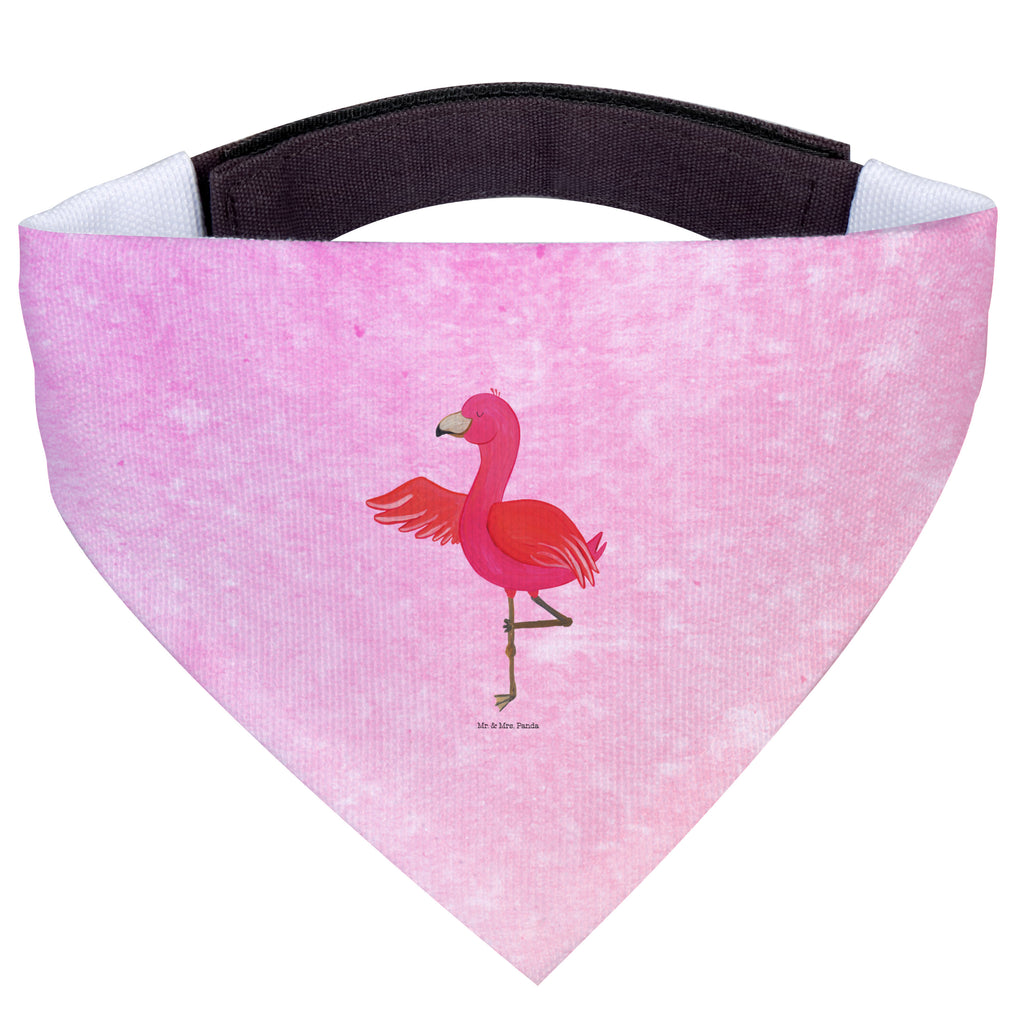 Hundehalstuch S Flamingo Yoga Hundehalstuch, Halstuch, Hunde, Tuch, klein, kleine Hunde, Flamingo, Vogel, Yoga, Namaste, Achtsamkeit, Yoga-Übung, Entspannung, Ärger, Aufregen, Tiefenentspannung
