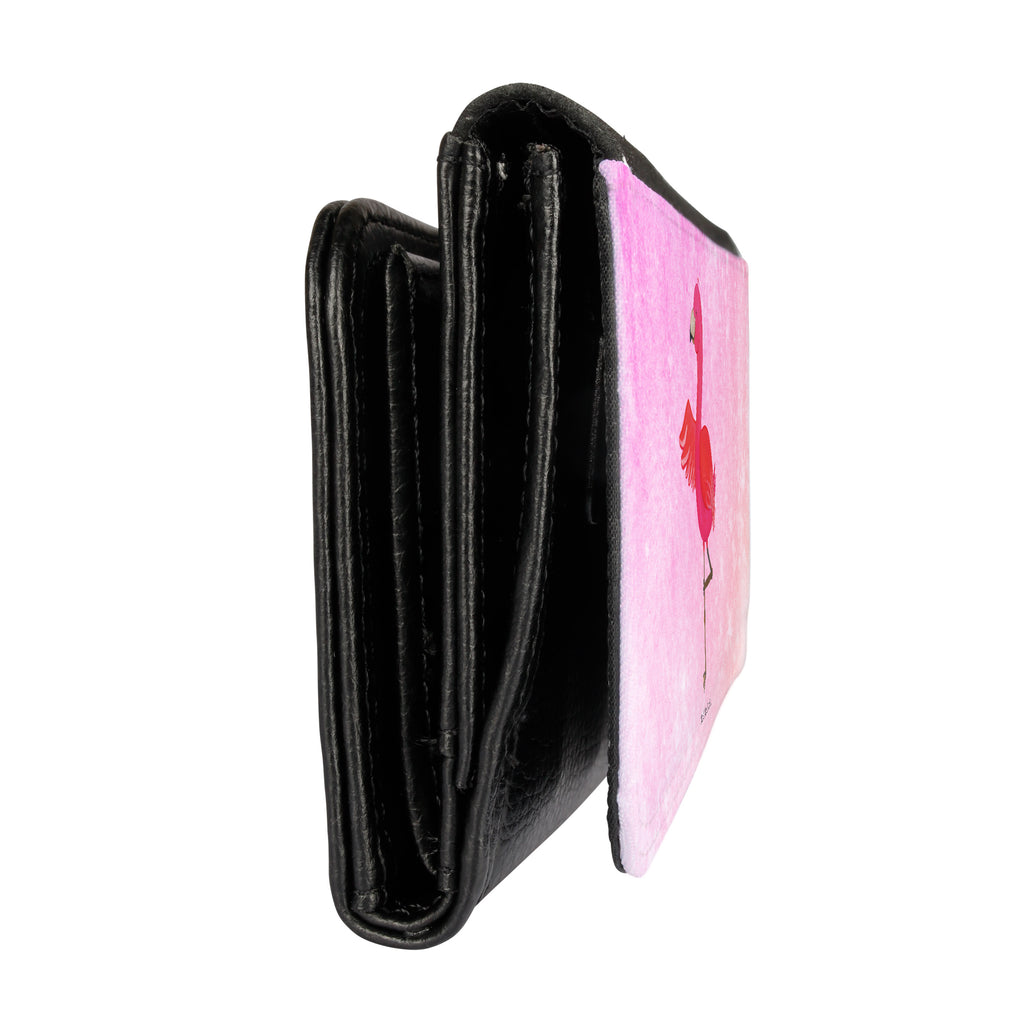 Damen Portemonnaie Flamingo Yoga Portemonnaie, Portemonee, Geldbörse, Damen, Groß, XXL, Geldbeutel, Portemonnaies, Flamingo, Vogel, Yoga, Namaste, Achtsamkeit, Yoga-Übung, Entspannung, Ärger, Aufregen, Tiefenentspannung