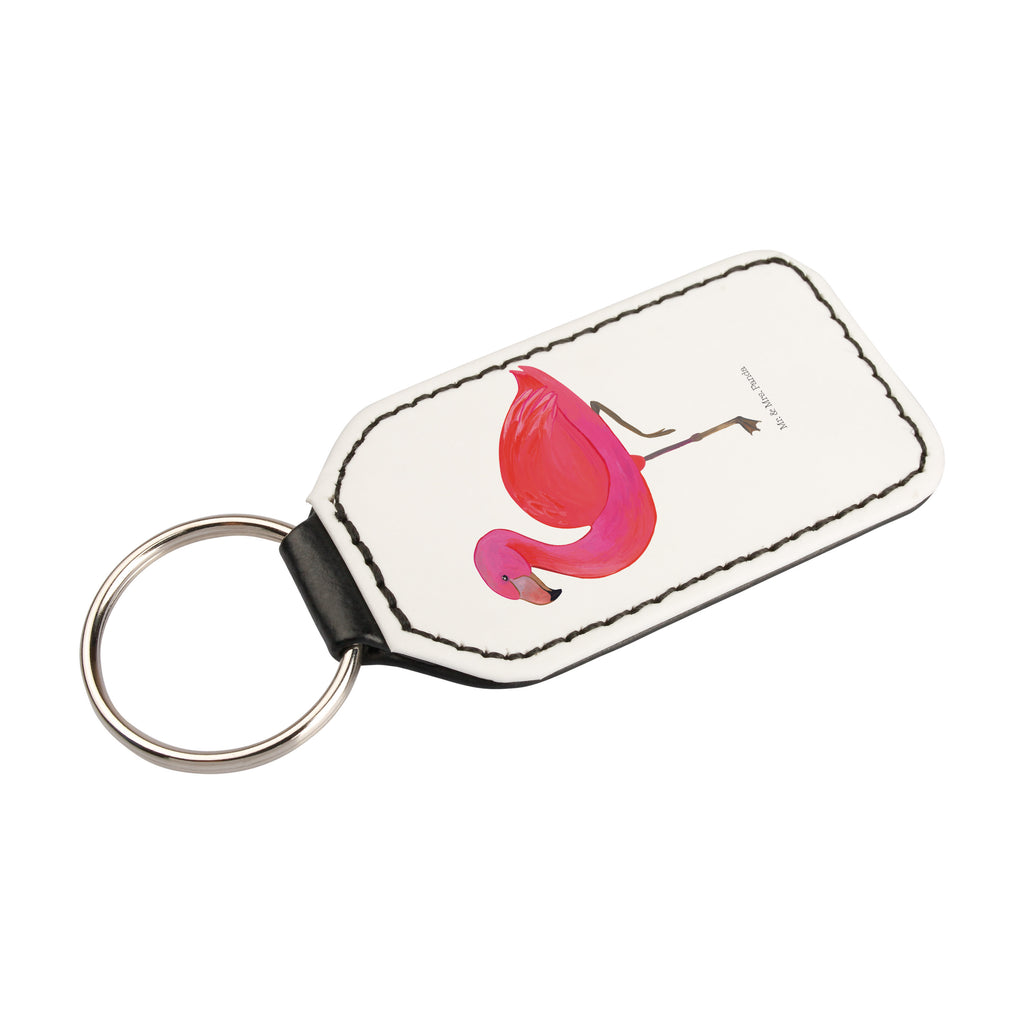Rechteckig Schlüsselanhänger Flamingo classic Schlüsselanhänger, Anhänger, Taschenanhänger, Glücksbringer, Schutzengel, Flamingo, Einzigartig, Selbstliebe, Stolz, ich, für mich, Spruch, Freundin, Freundinnen, Außenseiter, Sohn, Tochter, Geschwister
