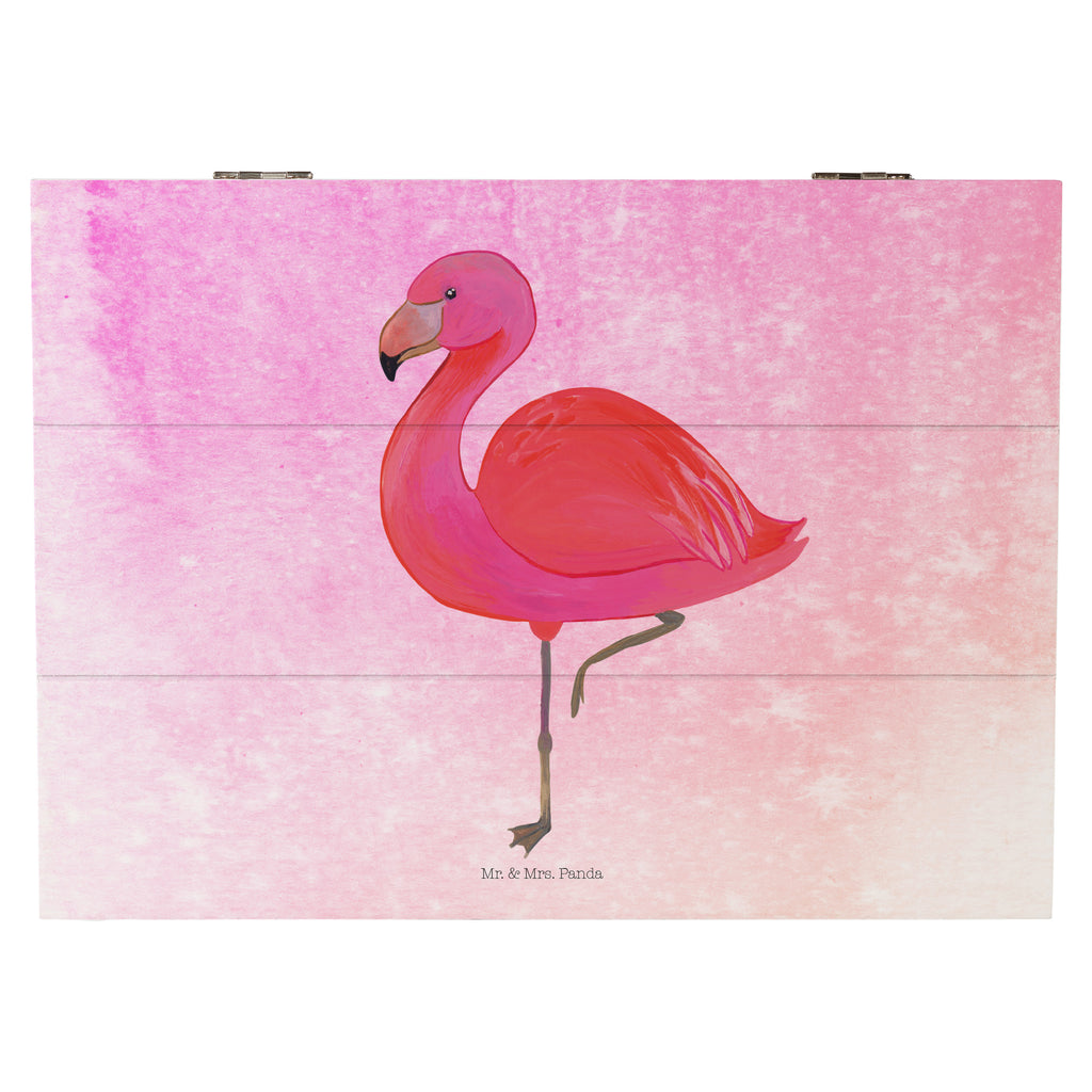 Holzkiste Flamingo classic Holzkiste, Kiste, Schatzkiste, Truhe, Schatulle, XXL, Erinnerungsbox, Erinnerungskiste, Dekokiste, Aufbewahrungsbox, Flamingo, Einzigartig, Selbstliebe, Stolz, ich, für mich, Spruch, Freundin, Freundinnen, Außenseiter, Sohn, Tochter, Geschwister