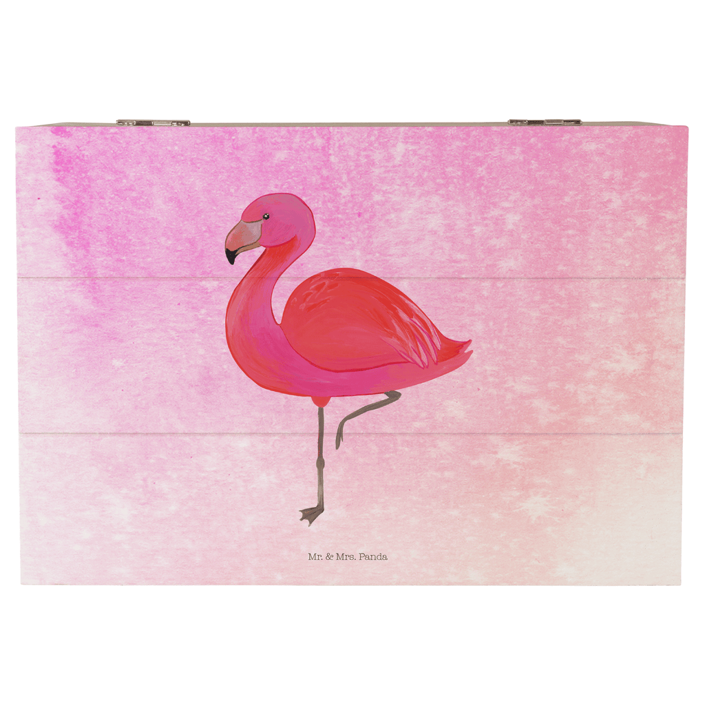 Holzkiste Flamingo classic Holzkiste, Kiste, Schatzkiste, Truhe, Schatulle, XXL, Erinnerungsbox, Erinnerungskiste, Dekokiste, Aufbewahrungsbox, Flamingo, Einzigartig, Selbstliebe, Stolz, ich, für mich, Spruch, Freundin, Freundinnen, Außenseiter, Sohn, Tochter, Geschwister