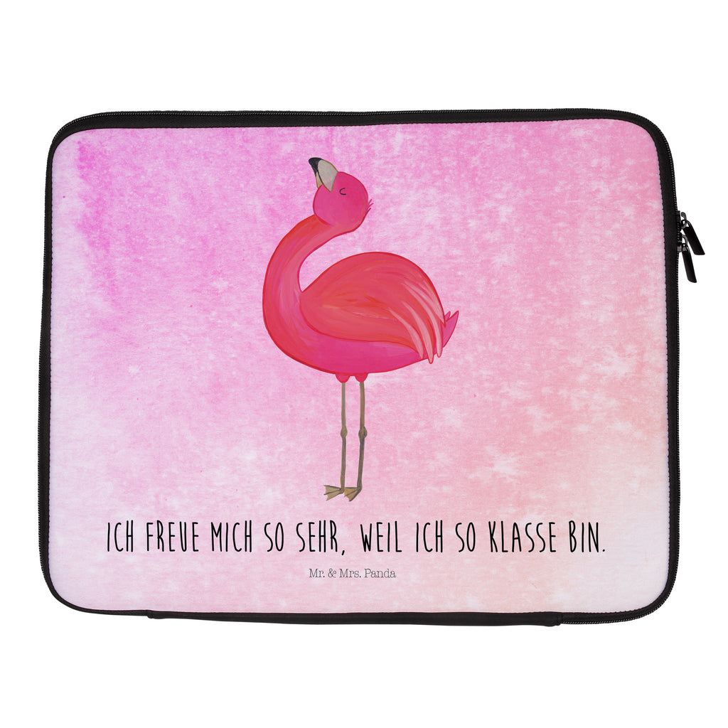 20 x 28 Notebook Tasche  Flamingo stolz Notebook Tasche, Laptop, Computertasche, Tasche, Flamingo, stolz, Freude, Selbstliebe, Selbstakzeptanz, Freundin, beste Freundin, Tochter, Mama, Schwester