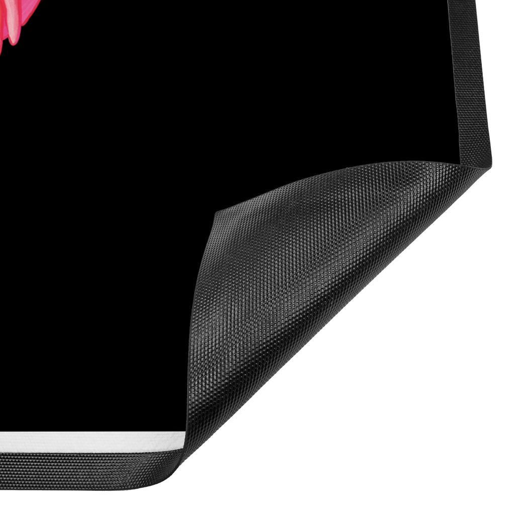 Fußmatte Flamingo stolz Flamingo, stolz, Freude, Selbstliebe, Selbstakzeptanz, Freundin, beste Freundin, Tochter, Mama, Schwester, Türvorleger, Schmutzmatte, Fußabtreter, Matte, Schmutzfänger, Fußabstreifer, Schmutzfangmatte, Türmatte, Motivfußmatte,  Haustürmatte, Vorleger  Flamingo