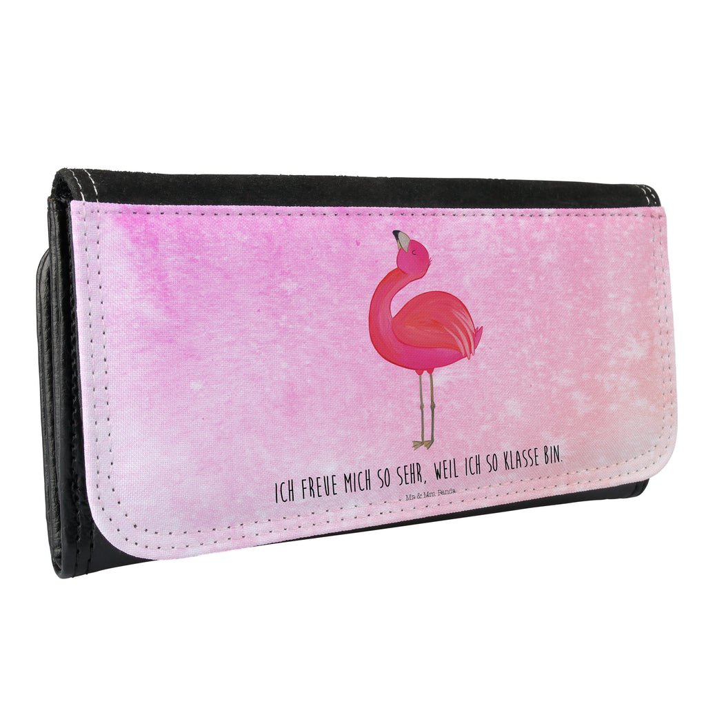 Damen Portemonnaie Flamingo stolz Portemonnaie, Portemonee, Geldbörse, Damen, Groß, XXL, Geldbeutel, Portemonnaies, Flamingo, stolz, Freude, Selbstliebe, Selbstakzeptanz, Freundin, beste Freundin, Tochter, Mama, Schwester