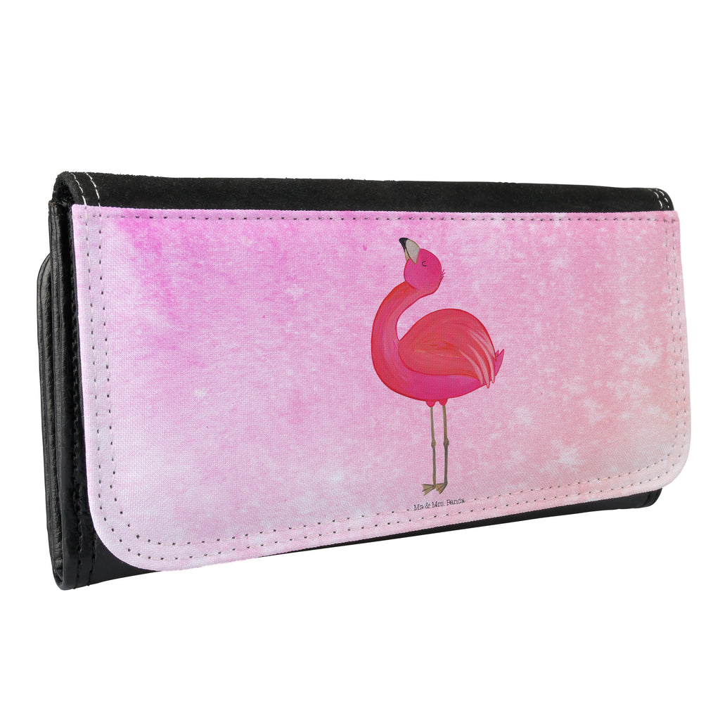 Damen Portemonnaie Flamingo stolz Portemonnaie, Portemonee, Geldbörse, Damen, Groß, XXL, Geldbeutel, Portemonnaies, Flamingo, stolz, Freude, Selbstliebe, Selbstakzeptanz, Freundin, beste Freundin, Tochter, Mama, Schwester