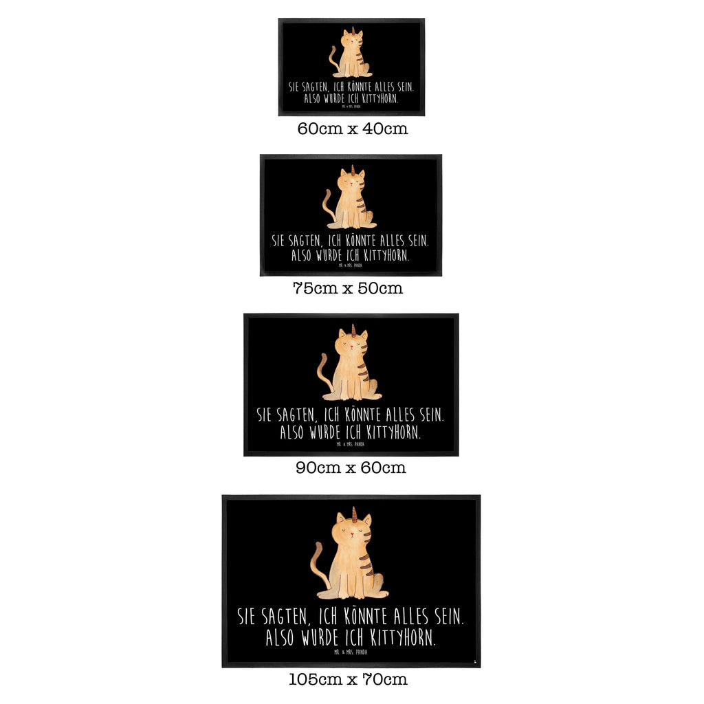 Fußmatte Einhorn Katze Einhorn, Unicorn, Katzer, Mieze, Regenbogen, Glitzer, Einhornpower, Erwachsenwerden, Katze, Katzenhorn, Einhornkatze, Kittyhorn Türvorleger, Schmutzmatte, Fußabtreter, Matte, Schmutzfänger, Fußabstreifer, Schmutzfangmatte, Türmatte, Motivfußmatte,  Haustürmatte, Vorleger  Einhorn, Einhörner, Einhorn Deko, Pegasus, Unicorn